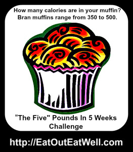 bran muffin with calorie count