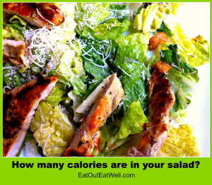 salad, calories