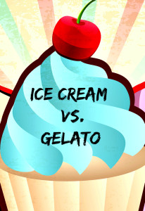 ice cream and gelato