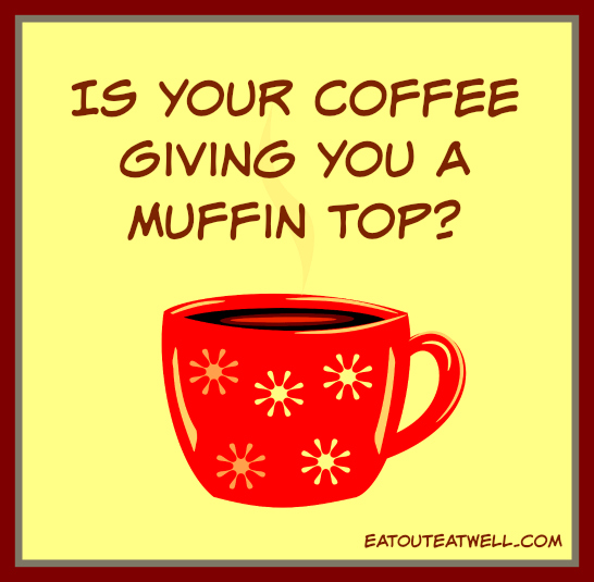 Coffee cup and muffin top